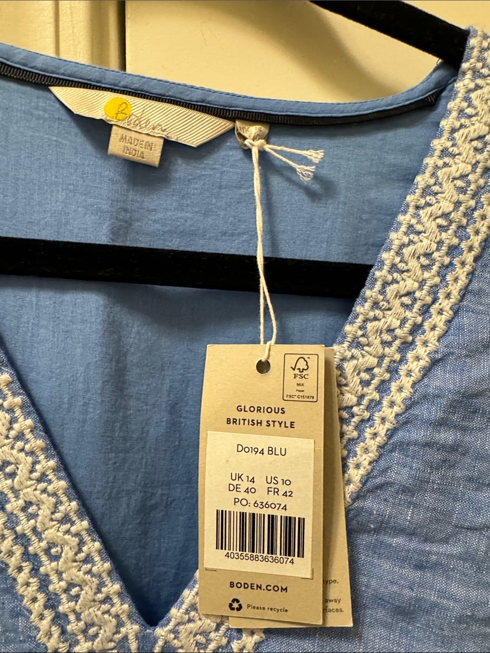 NWT Boden Nadia Maxi Dress - Picture 4 of 10